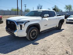 Salvage cars for sale at Oklahoma City, OK auction: 2022 Toyota Tundra Crewmax SR