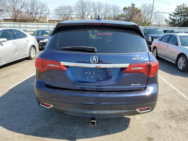 2016 Acura MDX Technology