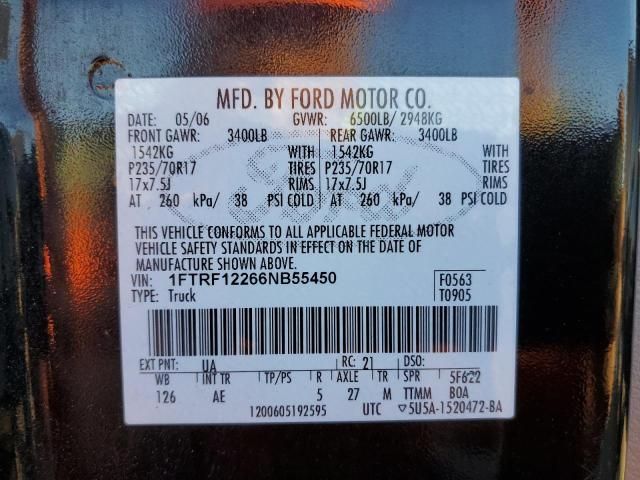 2006 Ford F150