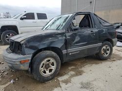 Chevrolet Tracker salvage cars for sale: 2001 Chevrolet Tracker