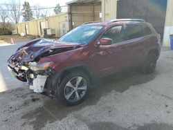 Jeep salvage cars for sale: 2019 Jeep Cherokee Limited