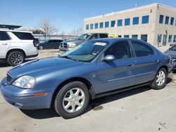 Mercury salvage cars for sale: 2001 Mercury Sable LS Premium