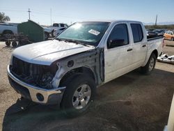 Salvage cars for sale from Copart Tucson, AZ: 2009 Nissan Frontier Crew Cab SE