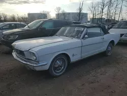 Salvage cars for sale at Central Square, NY auction: 1966 Ford Mustang