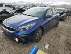 Salvage cars for sale from Copart Magna, UT: 2020 KIA Forte FE