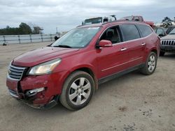 Salvage cars for sale at Newton, AL auction: 2014 Chevrolet Traverse LTZ