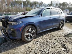 Salvage cars for sale from Copart Waldorf, MD: 2020 BMW X7 XDRIVE40I