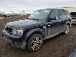 Salvage cars for sale from Copart Rocky View County, AB: 2013 Land Rover Range Rover Sport SC