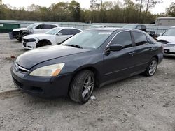 Salvage cars for sale at Augusta, GA auction: 2007 Honda Accord LX