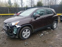 Salvage cars for sale at Waldorf, MD auction: 2021 Chevrolet Trax LS
