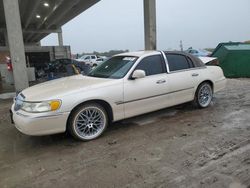 Lincoln salvage cars for sale: 1998 Lincoln Town Car Cartier