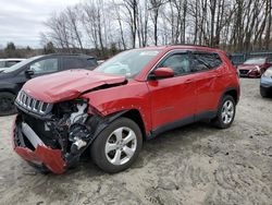 Jeep Compass Latitude salvage cars for sale: 2019 Jeep Compass Latitude