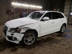 Salvage cars for sale from Copart Angola, NY: 2016 Audi Q5 Premium Plus S-Line