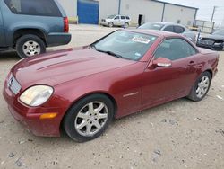 Salvage cars for sale from Copart Haslet, TX: 2004 Mercedes-Benz SLK 230 Kompressor