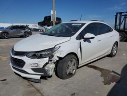 Salvage cars for sale at Grand Prairie, TX auction: 2016 Chevrolet Cruze L