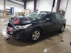 Salvage cars for sale at West Mifflin, PA auction: 2017 Chevrolet Cruze LS