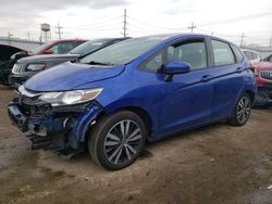Salvage cars for sale at Chicago Heights, IL auction: 2018 Honda FIT EX
