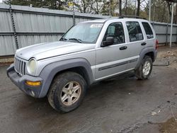 Salvage cars for sale at Austell, GA auction: 2002 Jeep Liberty Sport