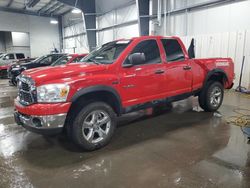 Salvage cars for sale at Ham Lake, MN auction: 2008 Dodge RAM 1500 ST