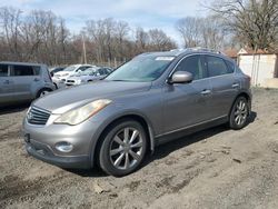 Salvage cars for sale at Finksburg, MD auction: 2008 Infiniti EX35 Base