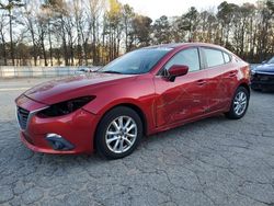 Salvage cars for sale from Copart Austell, GA: 2016 Mazda 3 Grand Touring