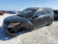 Ford Explorer salvage cars for sale: 2013 Ford Explorer Sport