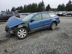 Salvage cars for sale at Graham, WA auction: 2008 Subaru Outback 2.5I Limited