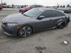 Salvage cars for sale at Rancho Cucamonga, CA auction: 2018 Honda Civic EX