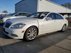 Vehiculos salvage en venta de Copart Sacramento, CA: 2011 Mercedes-Benz S 400