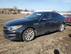 Salvage cars for sale from Copart Columbia Station, OH: 2018 KIA Optima EX