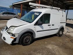 Salvage cars for sale from Copart Riverview, FL: 2013 Ford Transit Connect XLT