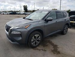 Nissan salvage cars for sale: 2021 Nissan Rogue SV