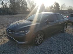 Salvage cars for sale at Madisonville, TN auction: 2015 Chrysler 200 Limited