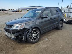 Ford Explorer Sport salvage cars for sale: 2016 Ford Explorer Sport