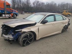 Salvage cars for sale from Copart Waldorf, MD: 2021 Honda Accord Sport