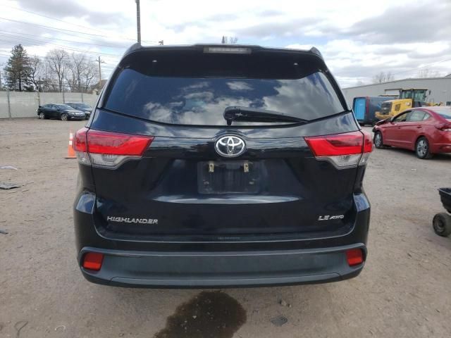 2019 Toyota Highlander LE