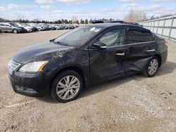 Nissan Sentra S Vehiculos salvage en venta: 2015 Nissan Sentra S