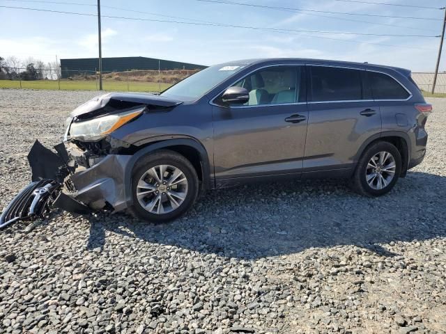 2015 Toyota Highlander LE