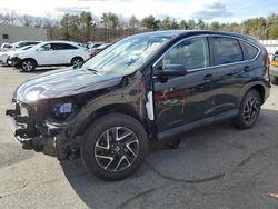 Salvage cars for sale from Copart Exeter, RI: 2016 Honda CR-V SE