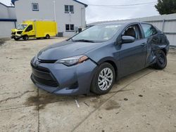 Salvage cars for sale from Copart Windsor, NJ: 2017 Toyota Corolla L