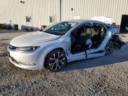 Vehiculos salvage en venta de Copart Des Moines, IA: 2015 Chrysler 200 C