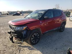 Salvage cars for sale from Copart Kansas City, KS: 2021 Jeep Compass Trailhawk