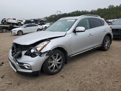 Salvage cars for sale at Greenwell Springs, LA auction: 2017 Infiniti QX50