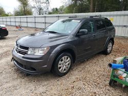 Salvage cars for sale from Copart Midway, FL: 2016 Dodge Journey SE