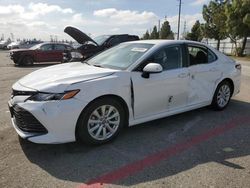 Salvage cars for sale from Copart Rancho Cucamonga, CA: 2019 Toyota Camry L