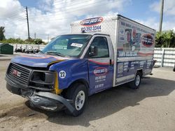 Salvage cars for sale from Copart Miami, FL: 2017 GMC Savana Cutaway G3500