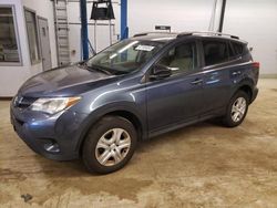 Salvage cars for sale from Copart Wheeling, IL: 2013 Toyota Rav4 LE