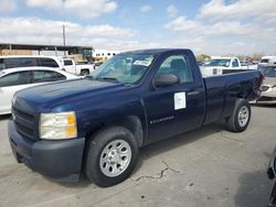 Salvage trucks for sale at Grand Prairie, TX auction: 2009 Chevrolet Silverado C1500