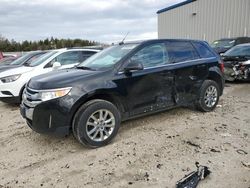 Salvage cars for sale at Franklin, WI auction: 2012 Ford Edge Limited