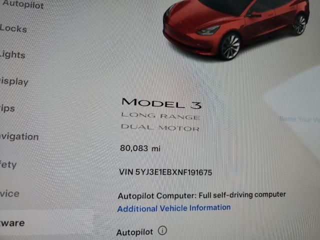 2022 Tesla Model 3